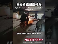 Części odlewane ze stali o wysokiej zawartości manganu